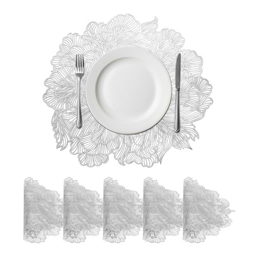 Floral placemats set 6 - floral, of