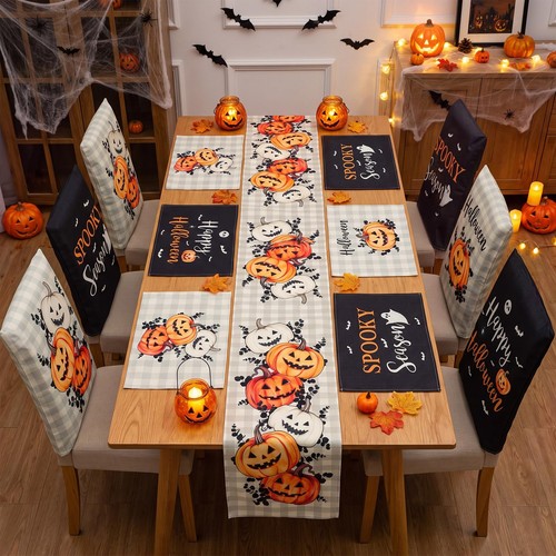 Pcs halloween table runner - 13,