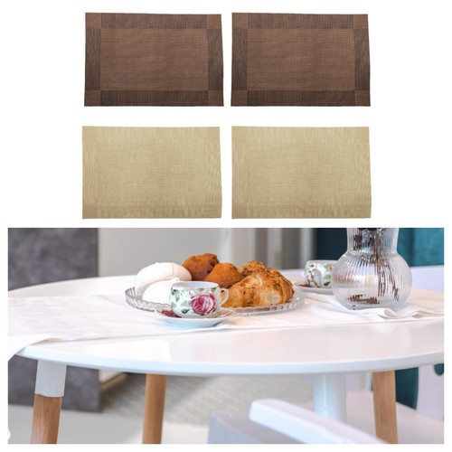 Stylish dining table placemats - table,
