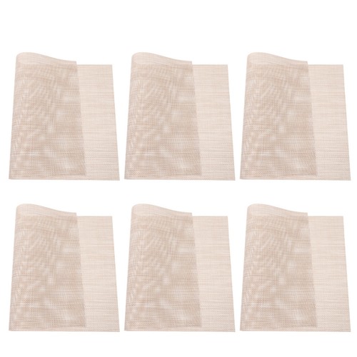 Set reusable beige pvc - of,