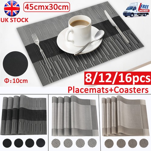 16pcs pvc place mats - place, &