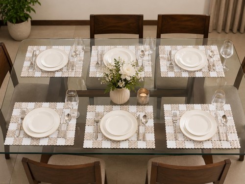 Pvc table placemats set for - pvc,