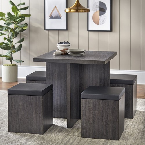 Piece dining table set - table,