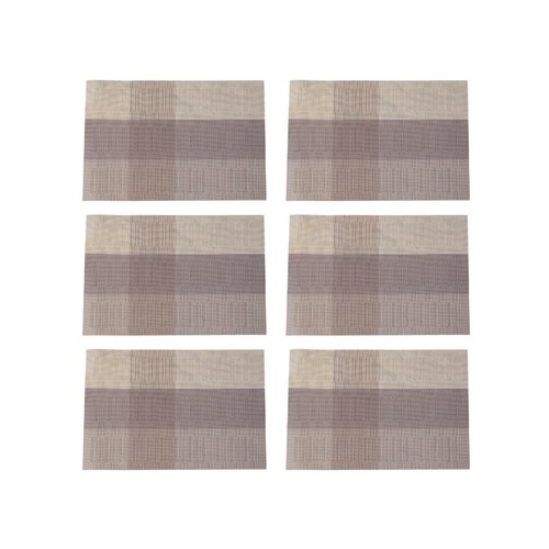 Pieces placemats for dining - 6,